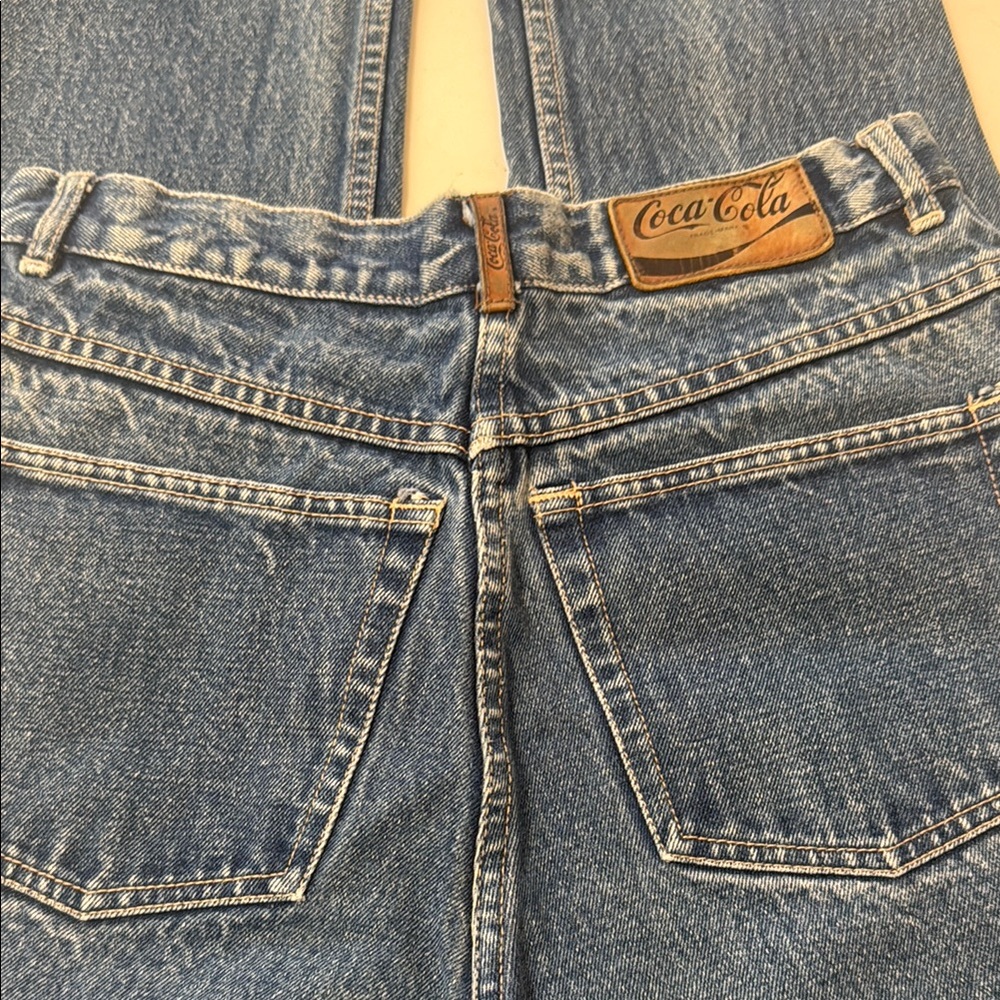 Vintage RARE High Rise Coca Cola Jeans - Picture 14 of 16